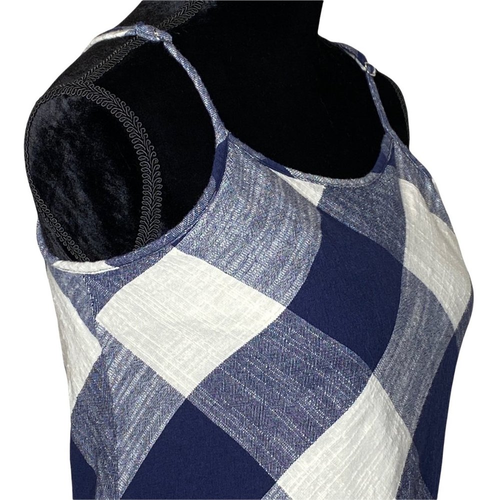 Universal Thread Spaghetti Strap Buffalo Check Dr… - image 6